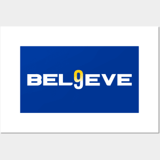 BELIEVE 9 LOS ANGELES Posters and Art